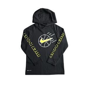 Nike Basketball Long Sleeve Hoodie Dri-Fit Tee